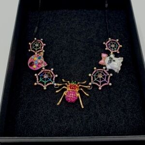 NEW Betsey Johnson Halloween Charm Necklace